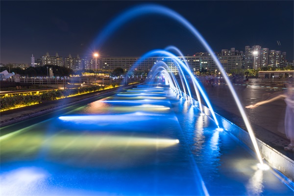 廣場(chǎng)水景亮化