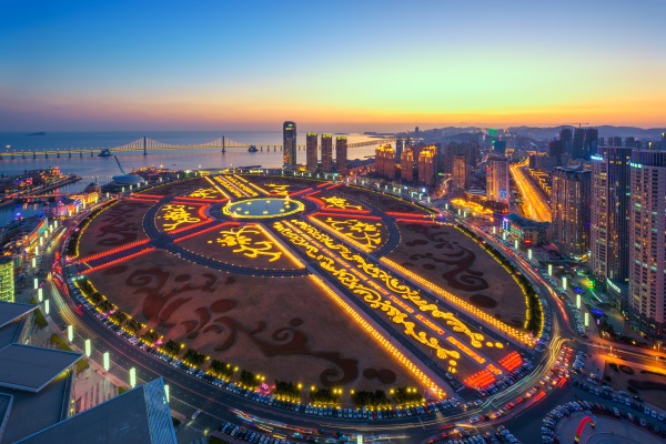 廣場(chǎng)夜景亮化工程