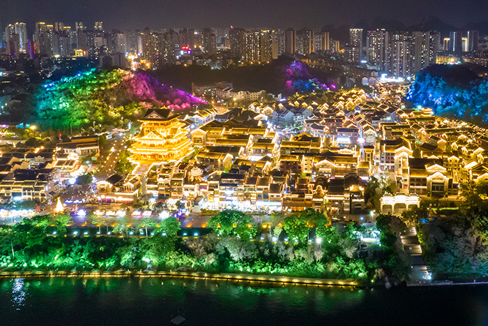 低成本的景區(qū)燈光亮化，一樣有人氣！