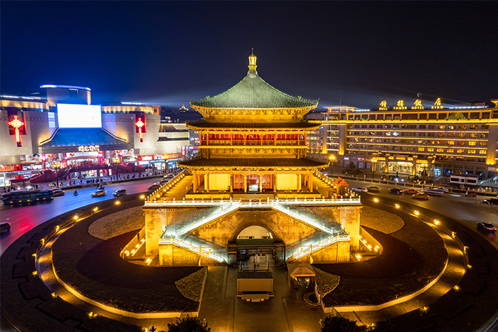 天吶！古建筑亮化夜景竟然這么漂亮