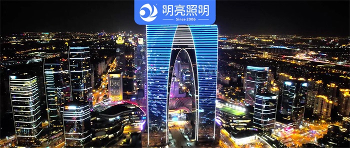 寫(xiě)字樓外墻亮化竟然有這樣的提升企業(yè)品牌效益？