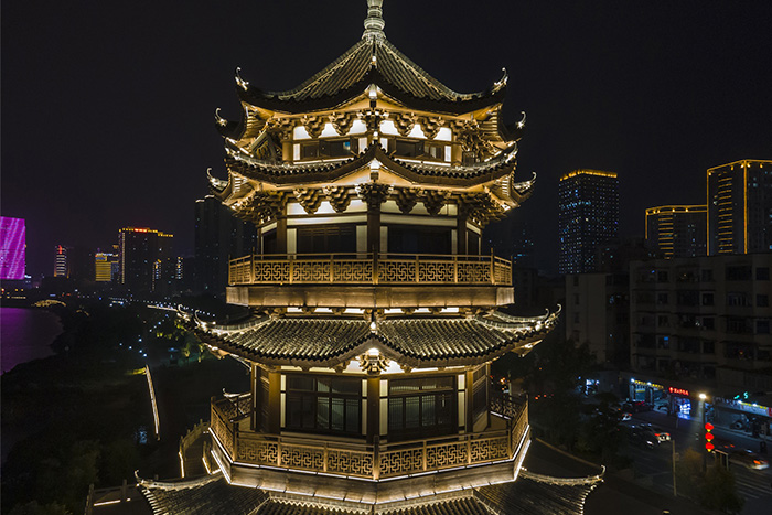 地標建筑亮化